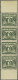 Unmounted Mint 1½ Cent Grey Perforation 11 Without Watermark, The So-called "spionagezegel'' In Strip Of 4 With Margins - Vervalsingen En Oorlogspropaganda