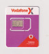 GHANA  - Vodaphone Unused Chip SIM Phonecard - Ghana