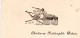 Norwegen 1899, Gebr. 3 öre Ganzsache M. Rs. Zudruck Fuhrwerk M. Vogel Strauss - Stage-Coaches