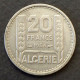 ALGERIA - 20 Francs 1956 - KM# 91 * Ref. 0166 - Argelia