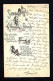 1901 - 1 1/2 P. Ganzsache Mit Gedicht Und Bildern, Dabei "Kakadu" - Ab Sydney - Lettres & Documents