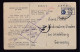 1943 - 6 P. POW-Ganzsache Aus POW-Lager Nach Deutschland - Entsprechende Zensuren - Covers & Documents