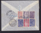 1946 - Mischfrankatur Auf Einschreib-Luftpostbrief Ab MECQUE Nach England - Arabie Saoudite