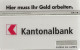 Switzerland: PTT-p KF 2D 502L Kantonalbank - Switzerland