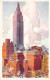 NEW YORK - Southwestern Vista Of The Empire State Building (1787) - Empire State Building