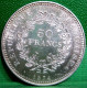 MONNAIE ARGENT . 50 FRANCS 1974  HERCULE . FRANCE SILVER COIN . TTB - 50 Francs