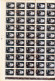 Delcampe - 1962 - Anniversaires Culturels /feuille Complète COMPLÈTE X 100 - Full Sheets & Multiples