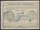 FRANCE  Ro4A  30c.  International Reply Coupon Reponse Antwortschein IRC IAS Cupon Respuesta O SENLIS 22.02.1918 - Coupons-réponse