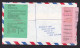 New Zealand: Registered Cover To USA, 1983, 6 Stamps, Flower, Shell, Heritage, C1 Customs Label, Rotorua (traces Of Use) - Cartas & Documentos