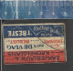 DE VLAG ZAKJEBLAUW & KACHELGLANS - ROODHOUT LUCIFERS  - OLD MATCHBOX LABEL THE NETHERLANDS (HOLLAND) ± 1900 - Boites D'allumettes - Etiquettes