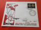 Congo Belge - Enveloppe Commémorative De Léopoldville Pour Bruxelles Par Avion En 1955 - Réf 3361 - Cartas & Documentos