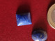 Delcampe - Lot De Une Ammonite Cristallisée 4,6 Cm Et 3 Lapis Lazuli Prêts à Sertir - Fósiles