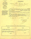 20c Empire ND Ayant Déjà Servi Lettre D'Aubin Aveyron 1858 Pour Montricous Tarn-et-Garonne Procès-verbal à Negrepelisse - 1849-1876: Periodo Classico