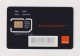 KENYA  - Orange Hello Unused Chip SIM Phonecard - Kenya