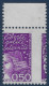 France Liberté Gandon N°3088f** 50c Violet Rouge BDFeuille Variété Piquage à Cheval Lateral TTB - 1997-2004 Marianne (14. Juli)