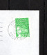 Roulette 2.70 Verte - Dentelée Uniquement En Bas Du Timbre - Oblitérée Sur Enveloppe Entière - 1997-2004 Marianne Of July 14th