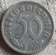 DUITSLAND : 50 REICHSPFENNIG 1935 E  XF KM 87  KEY DATE - 50 Reichspfennig