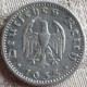 DUITSLAND : 50 REICHSPFENNIG 1935 E  XF KM 87  KEY DATE - 50 Reichspfennig