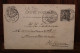 1896 France Indochine Indo China Chine Vietnam Ligne Paquebot N°5 Hollande Netherland Groupe Entier - Cartas & Documentos