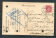 1911 Den Norsk Creditbank, Christiania Private 10ore Stationery Postcard, Privat Brevkort - Berlin Germany - Briefe U. Dokumente