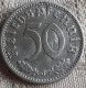 DUITSLAND : 50 REICHSPFENNIG 1935 J   KM 87 Better DATE - 50 Reichspfennig