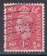 Grande Bretagne - 1936 - 1954 -  George  VI  -  Y&T N °  210  Perforé  L C C - Perforadas