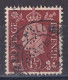 Grande Bretagne - 1936 - 1954 -  George  VI  -  Y&T N °  211  Perforé  D / P - Perforés