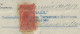 1919 Brazil Insurance Company Receipt From Rio De Janeiro Tax Stamp From The National Treasury 300 Réis - Briefe U. Dokumente