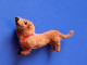 Figurine Teckel Vintage, Kunstlerschutz West Germany, Hand Work - Cani