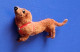 Figurine Teckel Vintage, Kunstlerschutz West Germany, Hand Work - Chiens