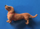 Delcampe - Figurine Teckel Vintage, Kunstlerschutz West Germany, Hand Work - Dogs