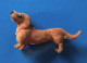 Delcampe - Figurine Teckel Vintage, Kunstlerschutz West Germany, Hand Work - Chiens