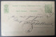 Luxembourg 1892 Entier Postal Oblitération Ambulant Convoyeur Bettingen Ettelbruck F.C - Interi Postali