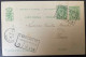 Luxembourg 1902 Entier Postal Oblitération Ambulant Convoyeur Larochette Cruchten FC - Stamped Stationery