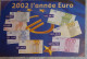 Petit Calendrier Poche 2002  L'euro Convertisseur Euro Franc  Pièces Billets - Petit Format : 2001-...