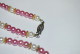 C56 Magnifique Collier De Perles Roses Et Blanches - Dorure - Necklaces/Chains