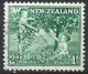 New Zealand 1956. Scott #B50 (U) Children Picking Apples - Service