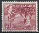 New Zealand 1956. Scott #B51 (U) Children Picking Apples - Service