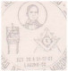 Jeronymo Francisco Coelho, Brigadeiro Founder Of The Press & Freemasonry, Freemason Masonic Lodge Special Cover Brazil - Franc-Maçonnerie