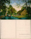 Ansichtskarte Leipe-Lübbenau (Spreewald) Lipje Lubnjow Dorfstraße 1912 - Luebbenau