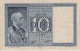 BILLETE DE ITALIA DE 10 LIRE  BIGLIETO DI STATO DEL AÑO 1938  (BANKNOTE) - Italia – 10 Lire