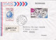 GABON---1974--Lettre Recommandée De LIBREVILLE  Pour CHATOU -78 (France)--timbres ( 50 Ans Interpol , Union Africaine ) - Gabon