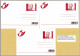 2003 - Briefkaarten - Adresverandering, Avis De Changement D'adresse Prior Zegel - Compleet N-F-D - Adressenänderungen