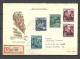 Germany DEUTSCHLAND DDR 1955 Registered FDC Ersttagsbrief Fr. Engels - 1950-1970