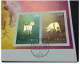 Hong Kong 2007 Lunar Pig New Year Gold And Silver Stamp  Sheetlet FDC - FDC