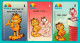 Singapore Old Phonecard Mint Unused Konica Garfield & Arlene 3 Cards - Singapour