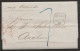 L. Datée 1859 De Londres Cad [LONDON/JU 18/1859] Pour AACHEN - Man. "via Ostende" - Lettres & Documents