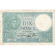 France, 10 Francs, Minerve, 1941, Q.85131, TTB, Fayette:7.30, KM:84 - 10 F 1916-1942 ''Minerve''