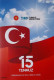 Türkiye 2019, Democracy And National Unity Day, FDC And Post Card - Portfolio - Neufs