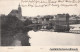 Ansichtskarte Rochlitz Totale - Partie An Der Mulde Mit Brücke 1907 - Rochlitz